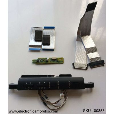 KIT DE CABLES PARA TV / PANASONIC / TNPA5134 / RM2500 / 40APT-291-01E / 00715A-3 / MODELO TC-L42D2